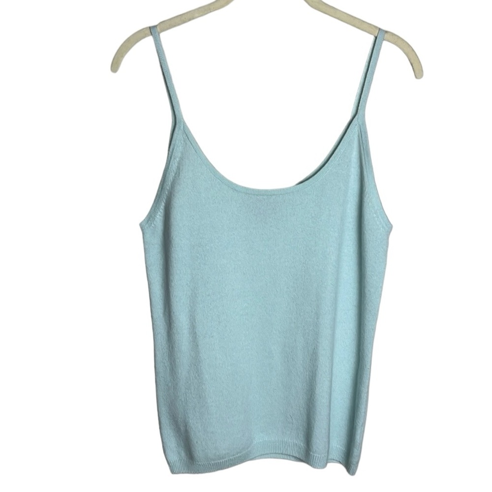Pure Collection 100% Cashmere Cami Shell Tank Sz 6